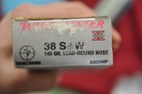 WINCHESTER .38 S&W AMMO