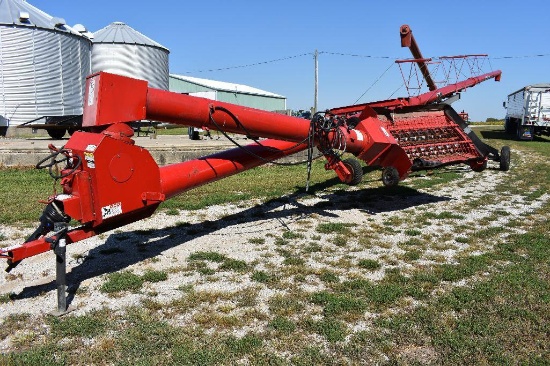 Wheathart SA 1071 10"x 71' swing away auger