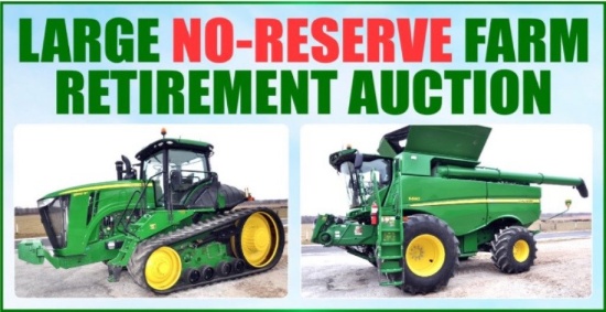 Sandidge No Reserve Farm Retirement Auction