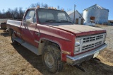 '87 Chevy Scottsdale 20 4WD pickup