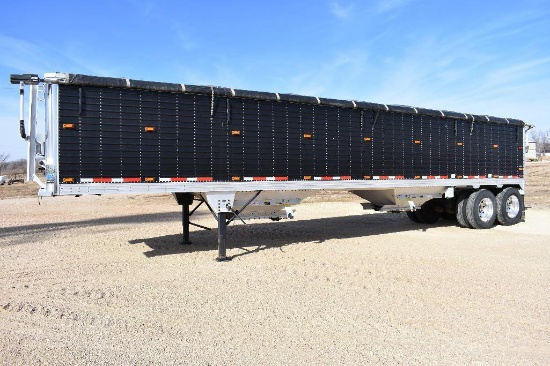 '08 Timpte Super Hopper 40' aluminum hopper bottom grain trailer