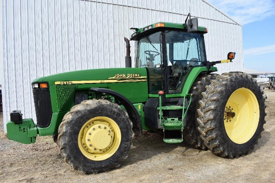 '00 JD 8410 MFWD tractor