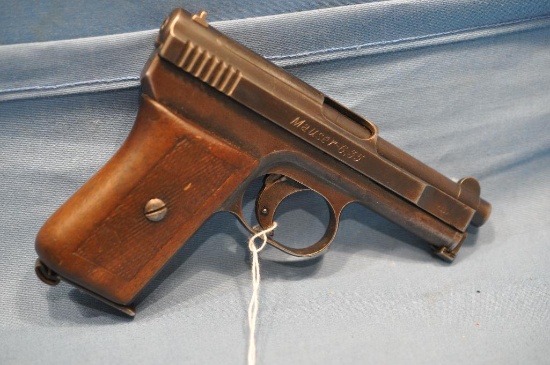 Mauser 6.35 cal semi auto pistol