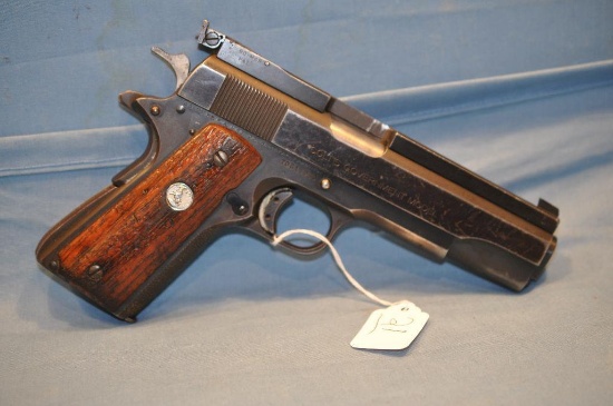Colt MK IV Series 70 government model .45 cal semi auto pistol