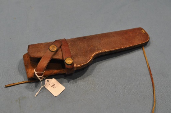 Hunter leather holster