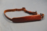 Savage leather gun sling