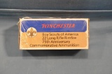 Winchester Boy Scouts of America .22 cal ammo