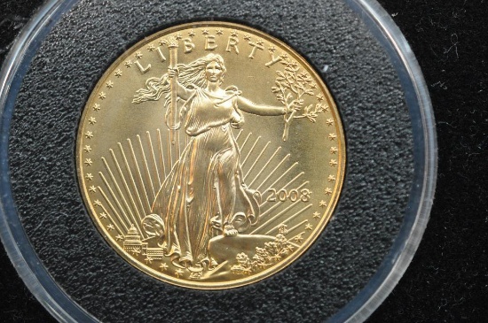 2008 American Eagle $25 gold coin