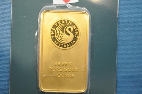 Perth Mint One Ounce Gold Bar