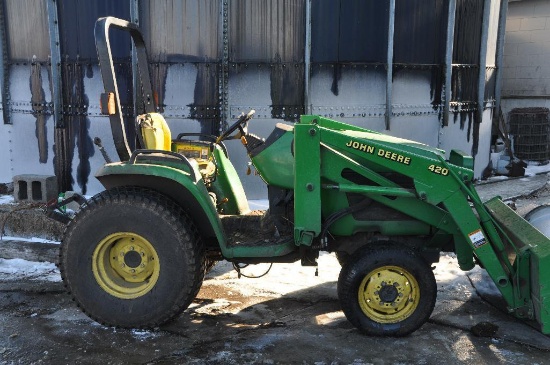 JD 4200 compact utility tractor