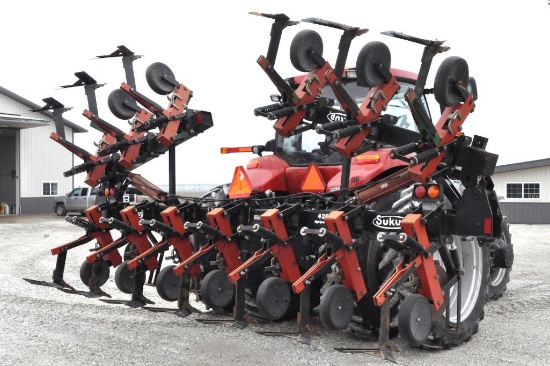 Sukup 4200 12 row 30" High Speed row crop cultivator