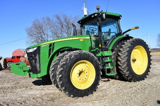 '12 JD 8335R MFWD tractor