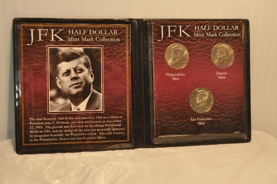 (3) J.F.K. Half Dollars