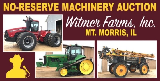 Witmer No Reserve Machinery Retirement Auction