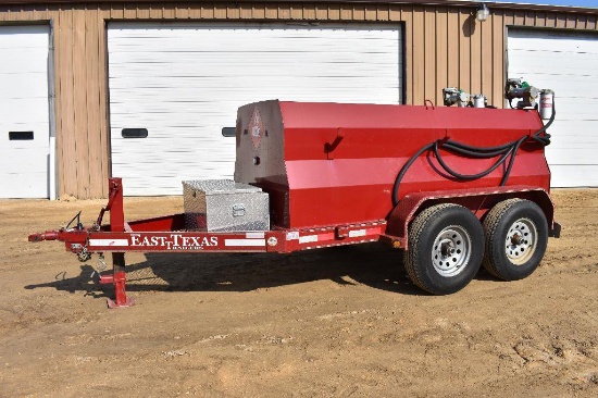 '13 East Texas Trailers 960 gal. fuel trailer