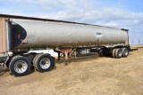 '64 Heil 8,700 gal. aluminum tanker trailer, 4-compartment