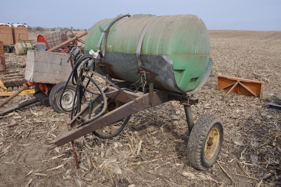 300 gal. pull-type sprayer