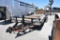 14 Maxey 26' bumper hitch flatbed trailer