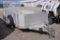 12 Aluma 8214-35 14' aluminum flatbed trailer