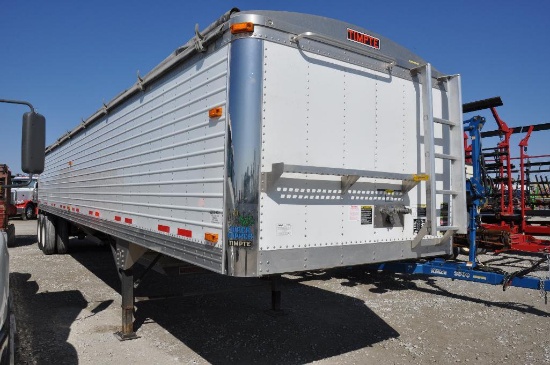 11 Timpte 42' aluminum hopper bottom trailer