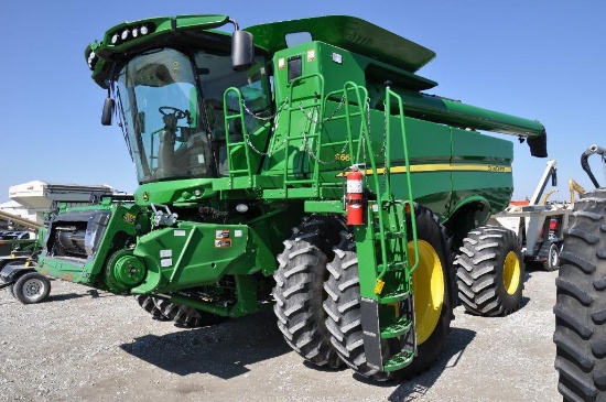 '14 JD S660 4wd combine