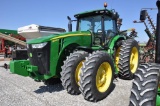 12 JD 8335R MFWD tractor