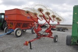 Rake Caddy 10 10-wheel hay rake