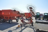 Rhino ER-10 10-wheel hay rake