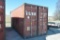 20' steel storage container