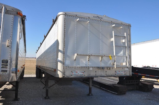 '93 Wilson 41' hopper bottom grain trailer