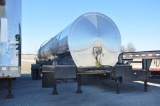 '80 Brenner 6,000 gal. stainless steel tanker trailer