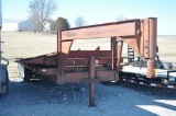 '98 Husky 7.5'x20' triple axle gooseneck flatbed trailer