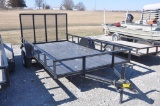 '05 Built Rite 12' single axle bumper hitch trailer