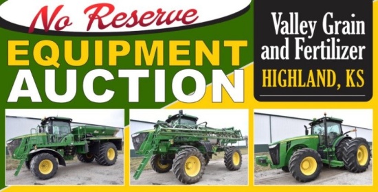 Valley Grain & Fert. No Reserve Equipment Auction