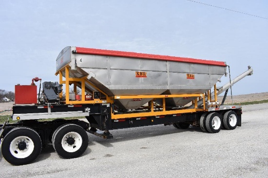 '14 KBH TT1000 26-ton 32' dry fertilizer tender