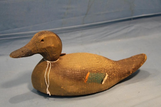 ANIMAL TRAP COMPANY HEN PINTAIL WOOD DECOY