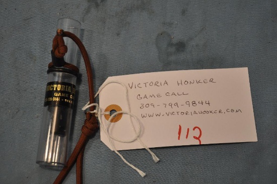 VICTORIA HONKER GAME CALL