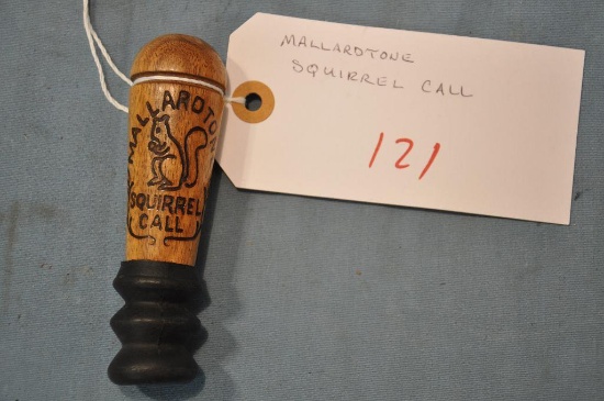MALLARD TONE SQUIRREL CALL, CRACKED RUBBER