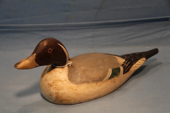 PINTAIL DRAKE WOODEN DECOY