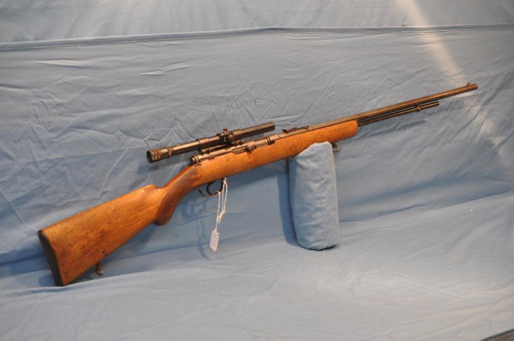 STEVENS MODEL 87D .22 CAL SEMI AUTO RIFLE | Online Auctions | Proxibid