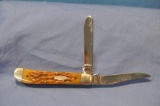 CASE XX 6207 DOUBLE BLADED POCKET KNIFE