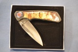 CHINA MADE JOHN WAYNE FOLDING KNIFE