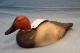 HERTERS CANVAS BACK WOOD DECOY