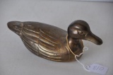 HEAVY BRASS DECORATIVE DECOY