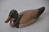 DUCKS UNLIMITED SMALL DECORATIVE DECOY