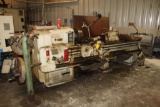 American PaceMaker 18x 78 lathe, complete w/ 3-jaw, 4-jaw, chucks, steady rest & face plate