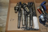 LOT BOX OF VARIOUS DRILL BITS IN VARIOUS SIZES