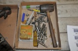 VARIETY OF CUTTERS, REAMERS, AND A MALLET
