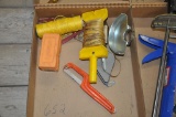 LOT BOX TO INCLUDE CHALK LINES, AND STRING LINES