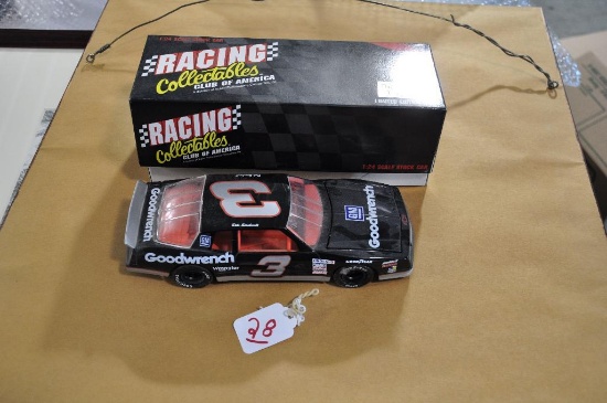 RACING COLLECTABLES 1/24TH SCALE DALE EARNHARDT RACE CAR